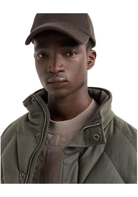 MAGLIONE IN LANA VERGINE MOTIVO LINKS CON INSTARSIO LOGO LETTERING EMPORIO ARMANI | Maglie | 6D1MXK 1MJNZ0144